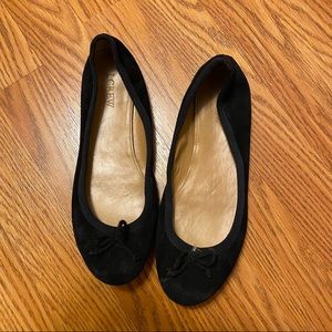 J. Crew Black Suede Ballet Flats 7